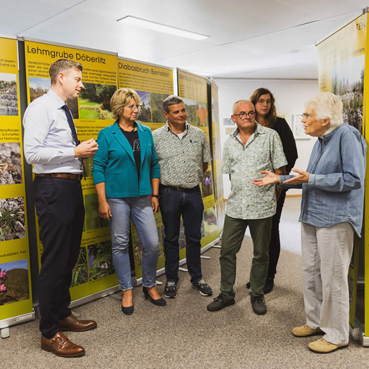 Eröffnung der Ausstellung „Steinbrüche im Landkreis Hof