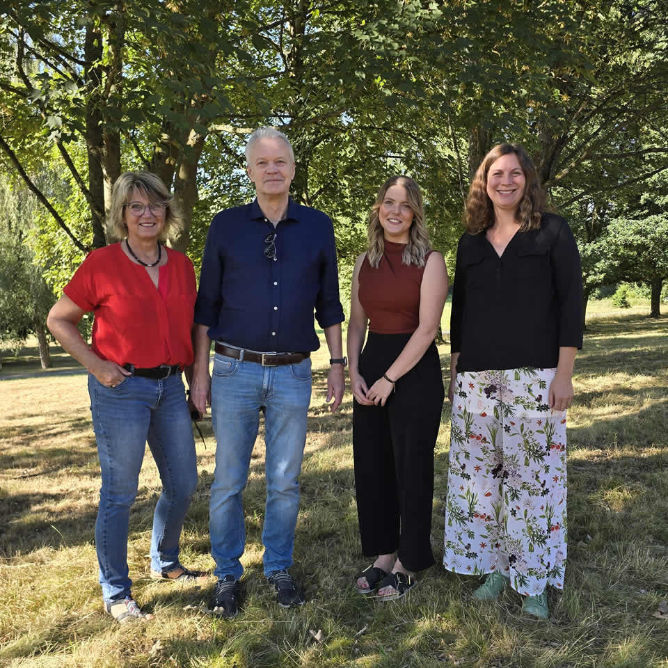 Das Team des Landschaftspflegeverbands